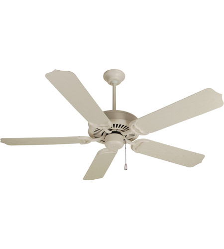 Craftmade K10172 Porch 52 inch Antique White Outdoor Ceiling Fan .
