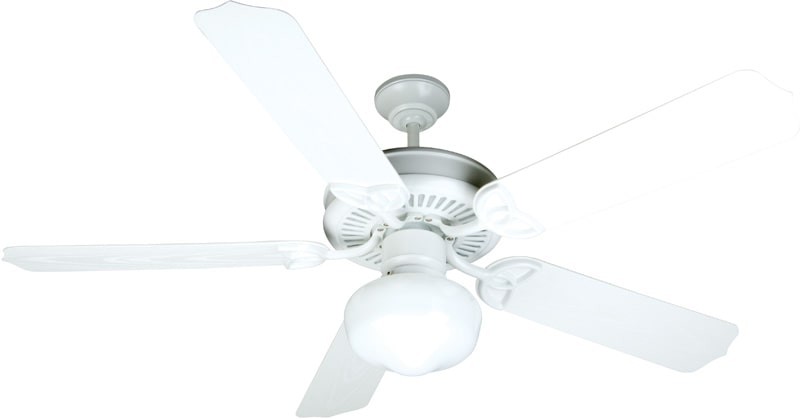 Craftmade K10529 Outdoor Patio 52 Inch White Ceiling Fan .