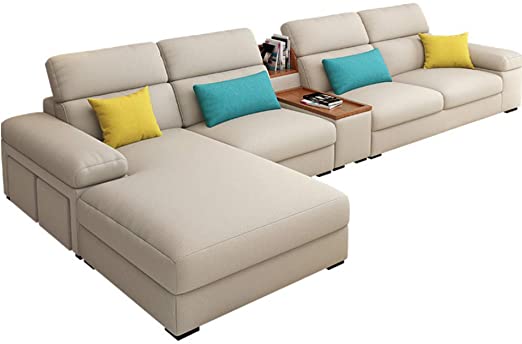 Amazon.com: XIAOSUNSUN Customized Living Room Sofa Combination .