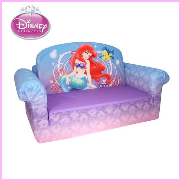 Disney Disney Princess Little Mermaid flip open sofa Ariel kids .
