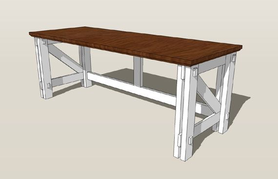 Custom Computer Desk Plans Simple, easy to build...just need to .