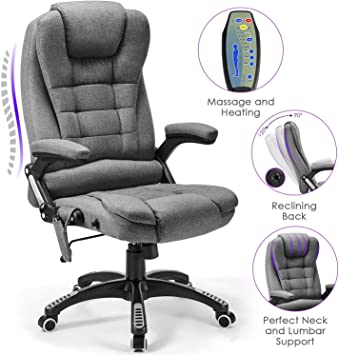 Amazon.com: Massage Office Chair Kealive 400lbs Thick High Back .