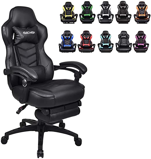Amazon.com: Racing Video Gaming Chair High Back Large Size .