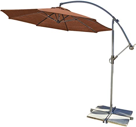 Amazon.com : Coolaroo Cantilever Umbrella, Freestanding Patio .