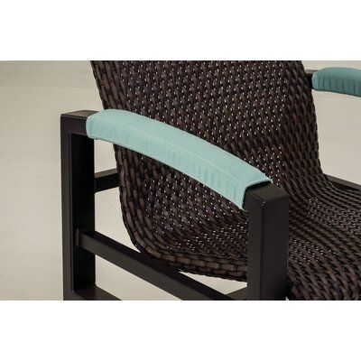Tropitone Dining Chair Armrest Cover Color: Gold Coast | Patio .