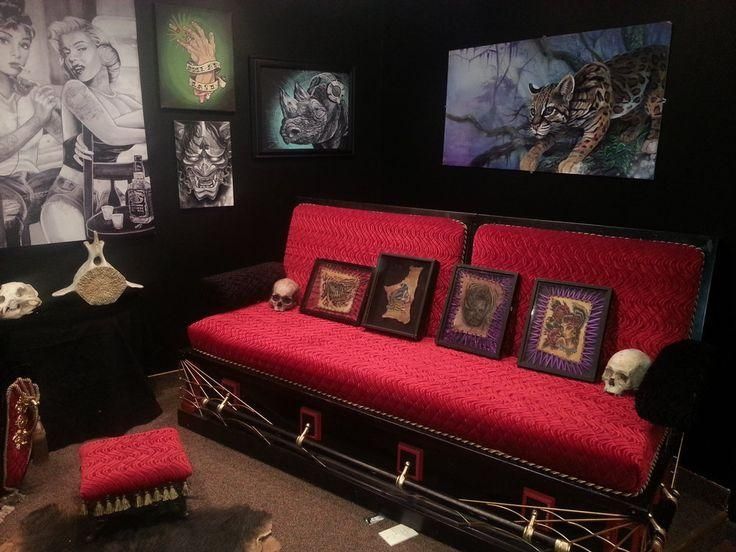 Coffin Sofas | Creepy decor, Horror decor, Gothic furnitu