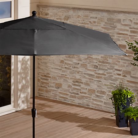 Rectangular Patio Umbrella by Sunbrella + Reviews | Crate and Barr