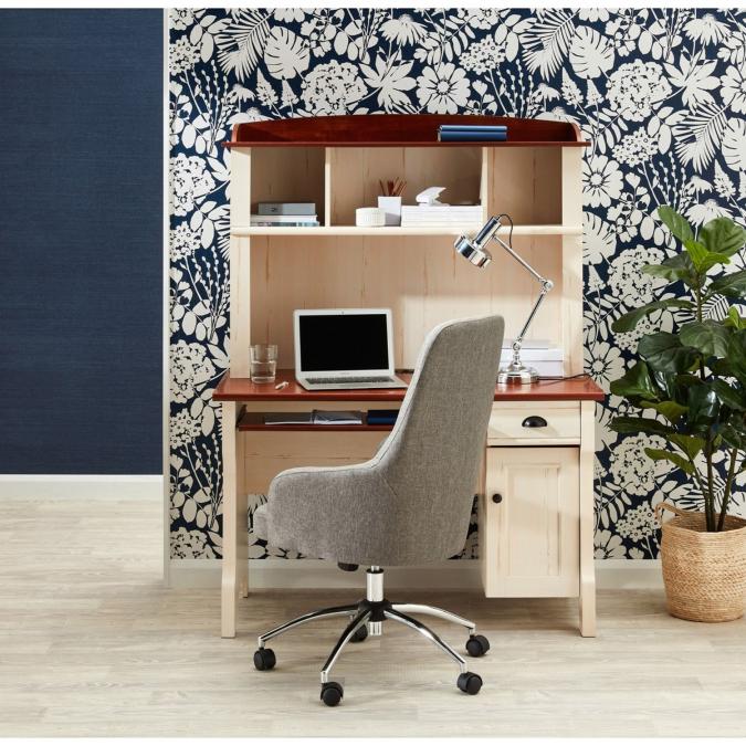 Buy Murray Desk with Hutch - White | Harvey Norman