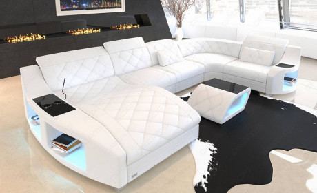 Large Leather Sectionals | High End Sofas | SofaDrea