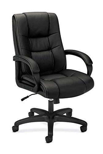 basyx by HON Executive Desk Chair - High-Back Upholstered Office .