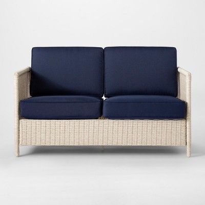 Monroe 4pc Patio Conversation Set - Navy - Threshold™ (With images .