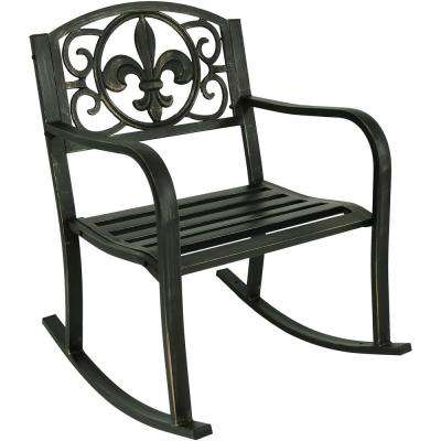 Cast Iron - Black - Rocking Chairs - Patio Chairs - The Home Dep