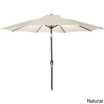 Buy Brown, Round Jordan Manufacturing Patio Umbrellas Online at .