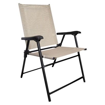 Patio Folding Chair Re 17In Room Essentials Tan from Target | Best .