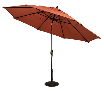 11' Auto Tilt Patio Umbrella - Umbrellas - Patio & Outdoor Livi