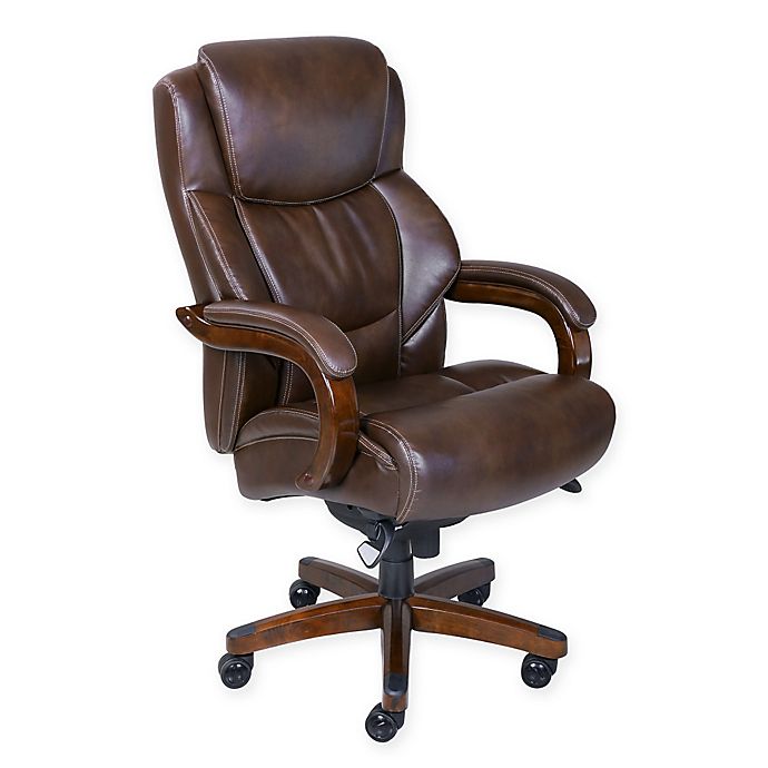 La-Z-Boy® Delano Big & Tall Leather Executive Office Chair in .