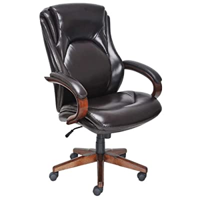 Lane Executive Leather Office Chair Revi