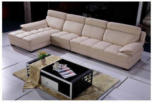 Sectional sofa with chaise | Leather sectional | l shaped .
