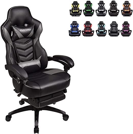 Amazon.com: Racing Video Gaming Chair High Back Large Size .