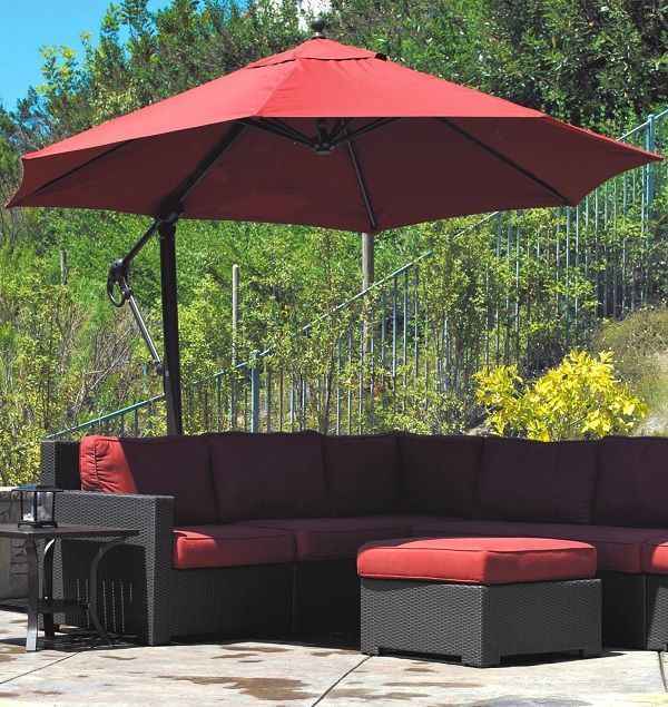 7 Offset Patio Umbrella Lowes To Decor Your Outdoor Spa