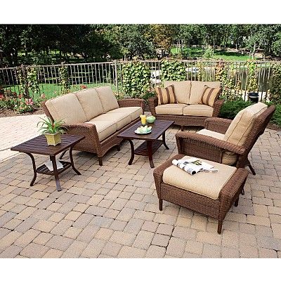 Martha Stewart patio furniture available at home depot and Kmart .