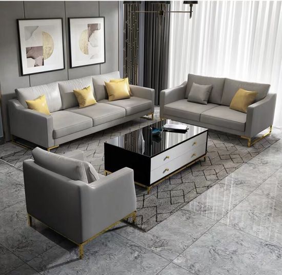 Modern Furniture Sectional Leather Sofas China - China Living Room .
