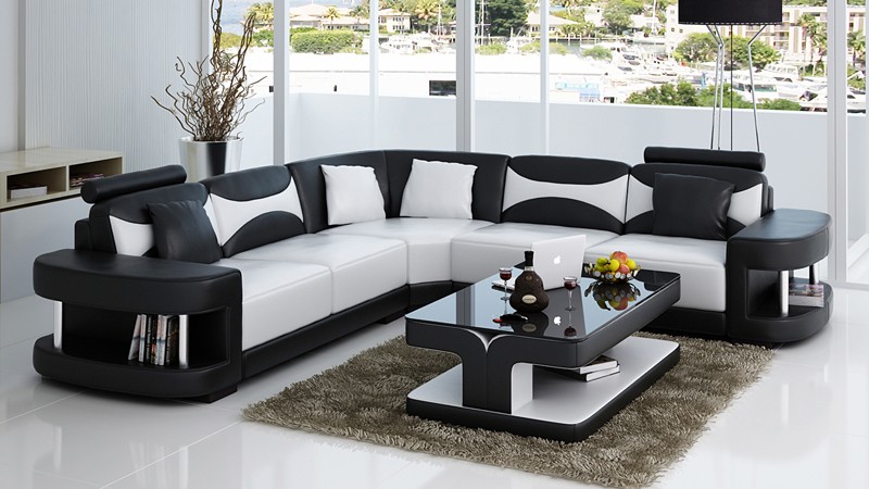 Attractive modern sofa for living room,l shaped sofa,modern .