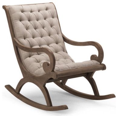 old fashioned rocking chair cushio