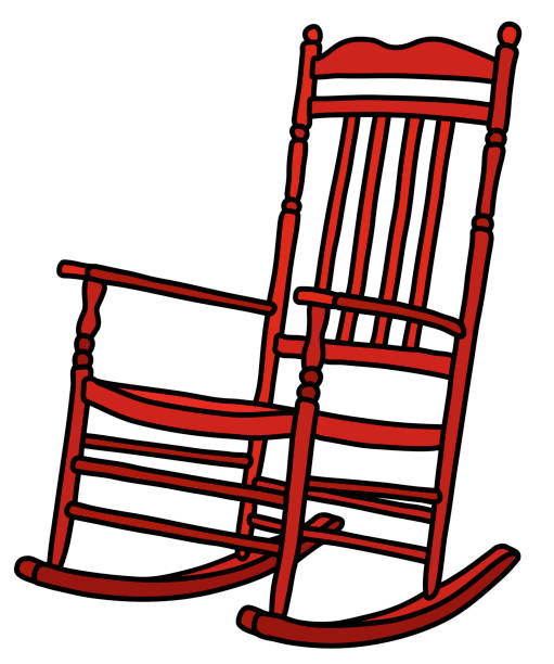 Old Fashioned Rocking Chairs Cartoons Illustrations, Royalty-Free .