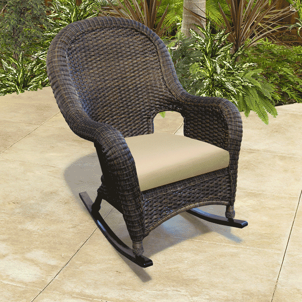 Outdoor Wicker Rocking Chairs | Outdoor wicker furniture, Wicker .