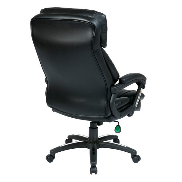 Shop Oversized Bonded Leather Executive Office Chair - On Sale .