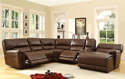 Oversized Ultra Comfy Leather Double 2 Recliner Reclining Sofa .