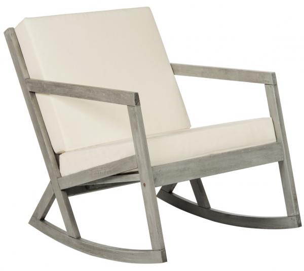 Cushioned Rocking Chair | Outdoor Rocker - Safavieh.c