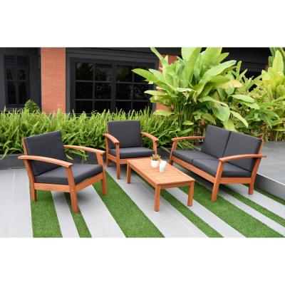 Eucalyptus - Patio Conversation Sets - Outdoor Lounge Furniture .