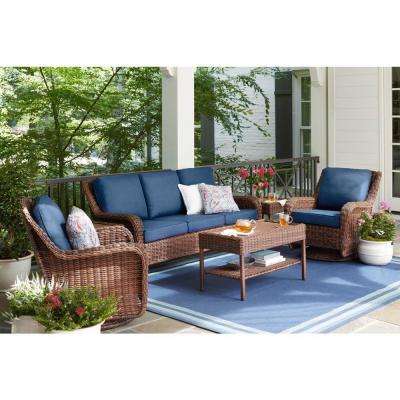 Removable slipcover - Metal - Patio Conversation Sets - Outdoor .