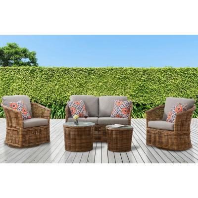 Swivel - Patio Conversation Sets - Outdoor Lounge Furniture - The .