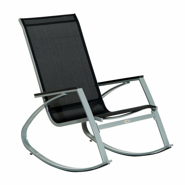 Ebern Designs Daijon Porch Patio Rocking Chair & Reviews | Wayfa