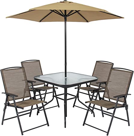Amazon.com: Best Choice Products 6pc Outdoor Folding Patio Dining .