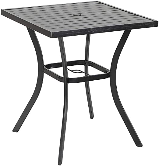 Amazon.com: MF Outdoor Patio 31" Square Height Bar Table with .