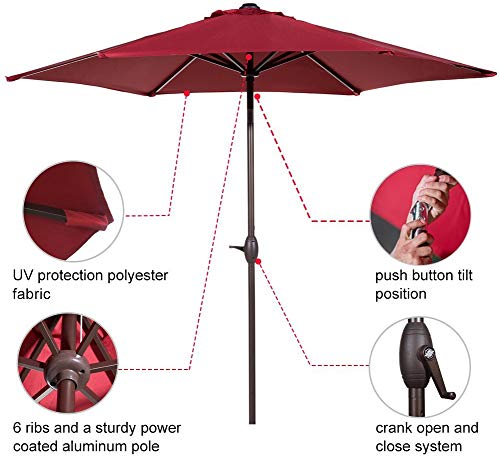 11 Best Patio Umbrella For Wind Reviews {July 2020