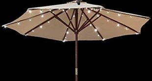 allen + roth Gemmy Patio Umbrella Solar LED Lights - - Amazon.c