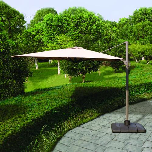 Backyard Creations® 10' x 13' Offset Rectangular Umbrella at Menards