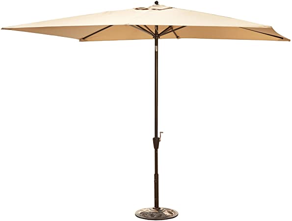 Amazon.com : Adriatic 6.5-ft x 10-ft Rectangular Market Umbrella .