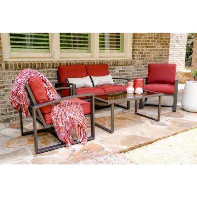 4 & Up - Free Shipping - Leisure Made - Red - Outdoor Lounge .