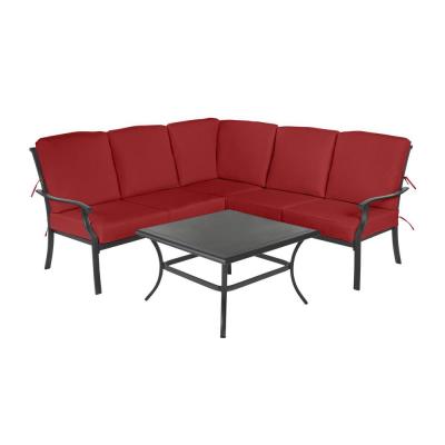 Red - Patio Conversation Sets - Outdoor Lounge Furniture - The .
