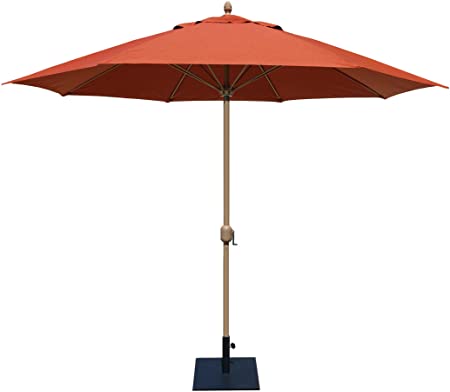 Amazon.com : Tropishade 11' Sunbrella Patio Umbrella with Red .