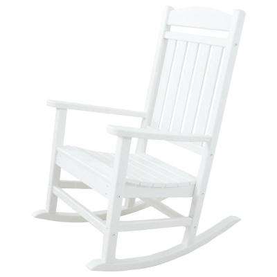 Stationary - White - Rocking Chairs - Patio Chairs - The Home Dep