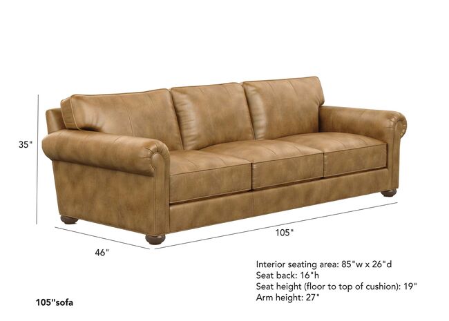 Richmond Leather Sofa | Sofas & Loveseats | Ethan All