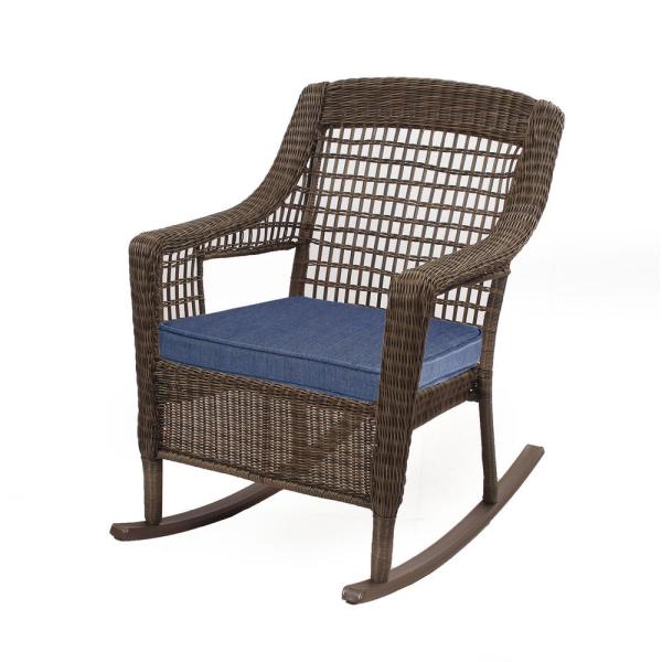 Hampton Bay Spring Haven 19 x 19 Outdoor Rocking Chair Replacement .