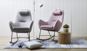 Merlin rocking chair | Rocking chair, Value furniture, Cha